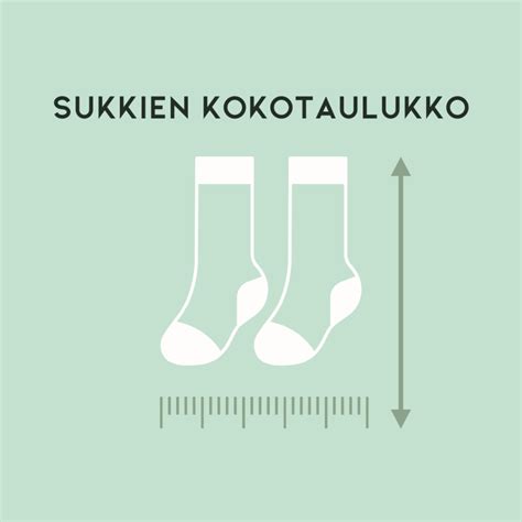 adidas sukkien kokotaulukko